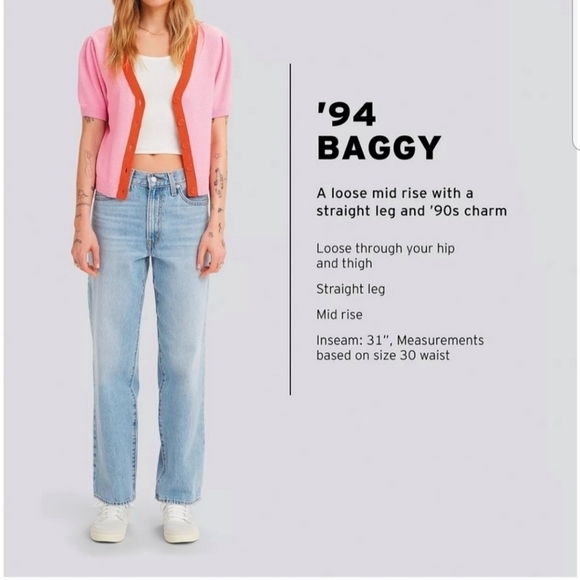 Levi's SilverTab '94 Baggy A35180004 Jeans NWT - Picture 16 of 16